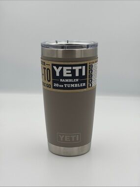Yeti Rambler 20 oz Tumbler Sharptail Taupe NWT